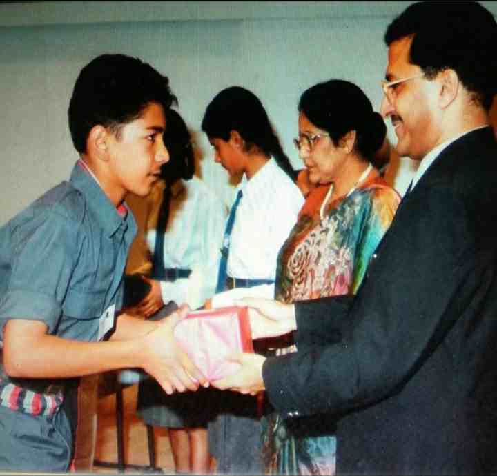 Abhinav Shukla is Ncc cadet during his school