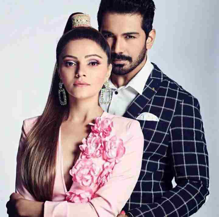 Abhinav Shukla with her wife Rubina Dilaik