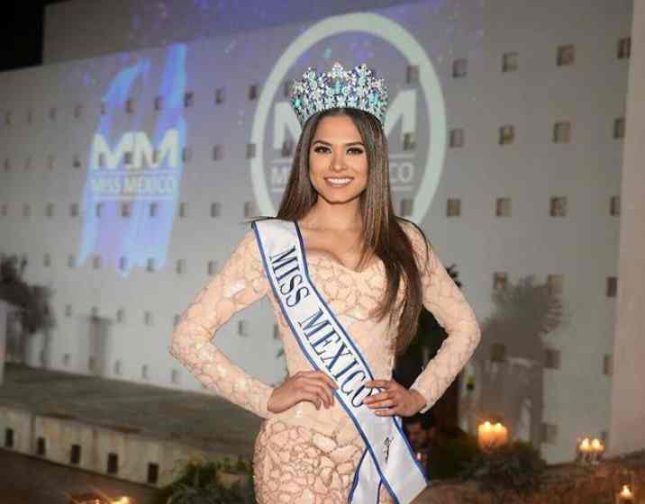 Andrea Meza won the crown of Miss Mexico