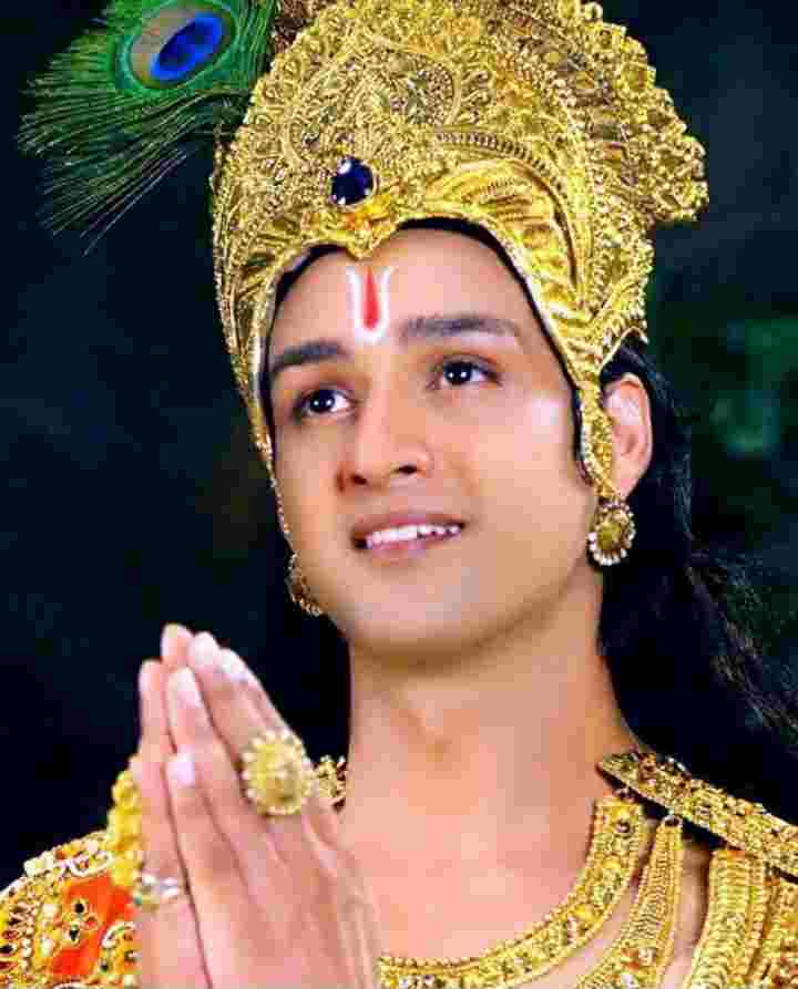 saurabh raj jain in the role of Lord Vishnu