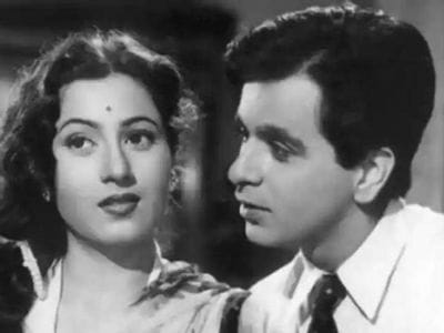 Dilip Kumar with her Girlfriend Madhubala