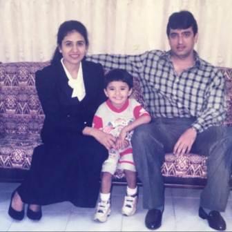 Zeeshan Khan family