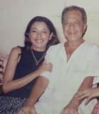 Rupali Ganguly with his father Late Anil Ganguly