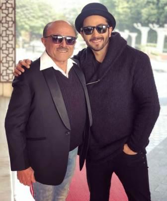 Dheeraj Dhoopar with his father Sushil Dhoopar
