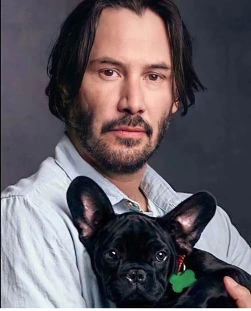 Keanu Reeves pet lover