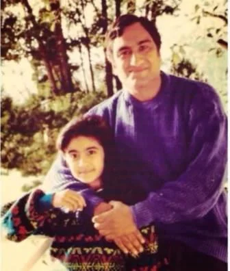 Adah Sharma with her father S L Sharma